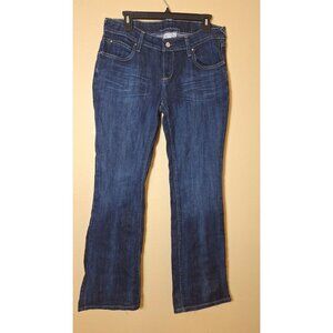 Banana Republic Dark Wash Low Rise Flare Bootcut jeans size 10‎ BR4949